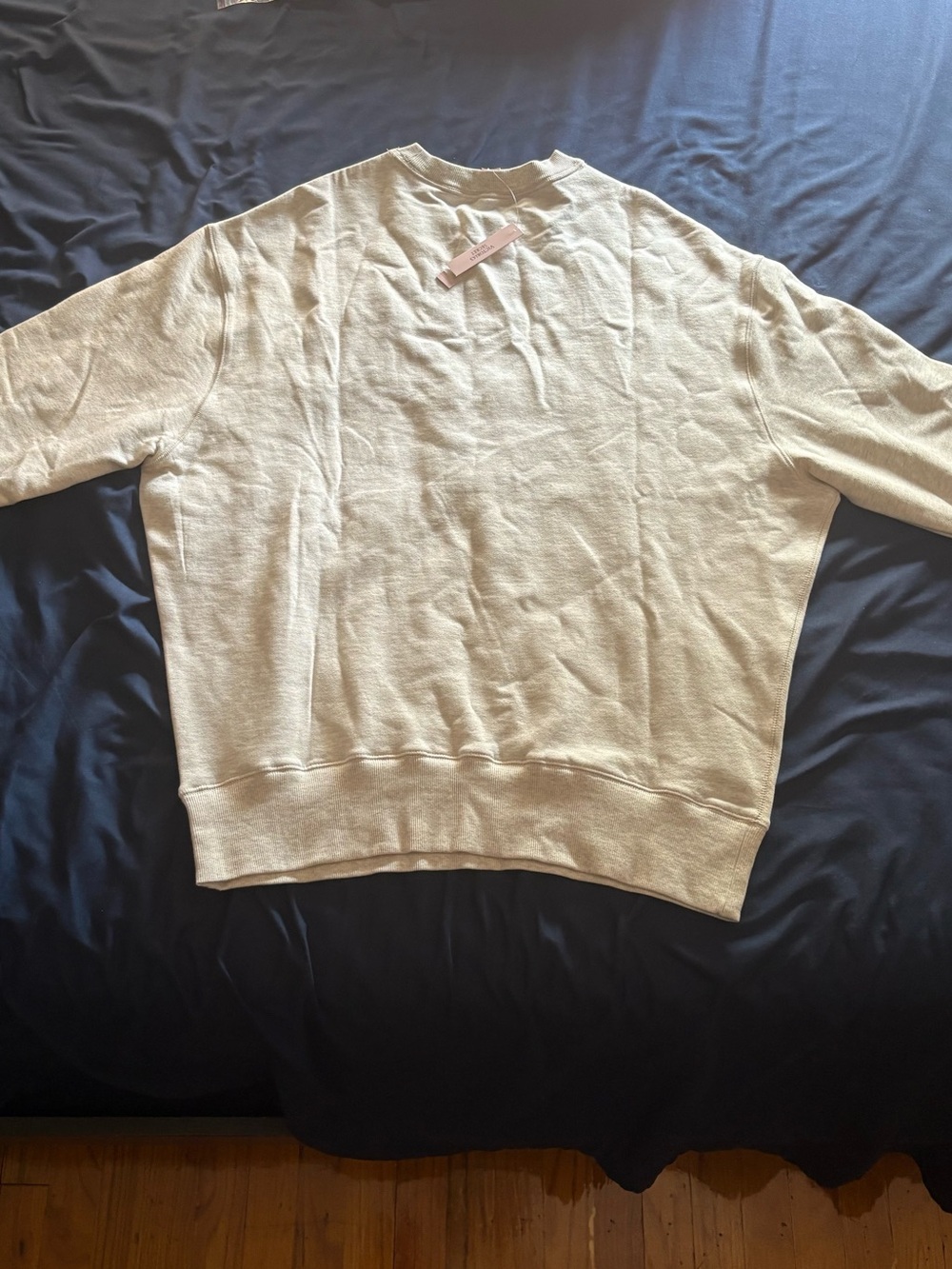 Victoria's Secret Light Cream Crewneck Sweater